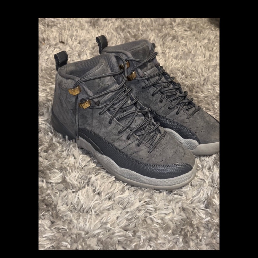 Jordan 12 dark grey